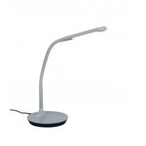 LED-pöytävalaisin Trio Polo 164x410 mm, harmaa