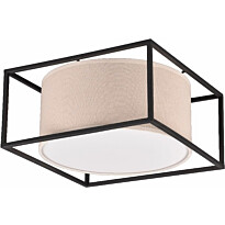 Kattovalaisin Trio Ross, 30x30cm, E27, beige