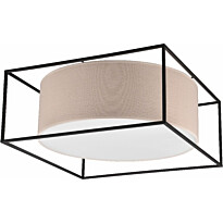 Kattovalaisin Trio Ross, 50x50cm, E27, beige