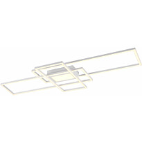 Kattovalaisin Trio Irvine LED, mattavalkoinen, Verkkokaupan poistotuote