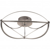 Kattovalaisin Trio Charivari, LED, &Oslash;62cm, harjattu teräs