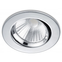 LED-alasvalo Trio Pamir, ø85x54mm, IP23, kromi