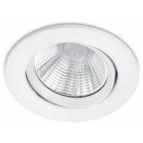 LED-alasvalo Trio Pamir, ø85x54mm, IP23, mattavalkoinen