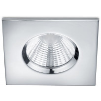 LED-alasvalo Trio Zagros, 85x54x85mm, IP65, kromi