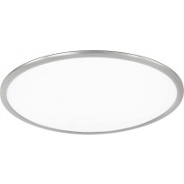 Plafondi Trio Griffin WiZ LED, Ø60cm, harjattu teräs