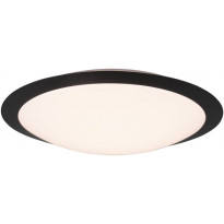 LED-kattovalaisin Trio Umberto H2O, IP44, 3000K, 42cm, eri värejä