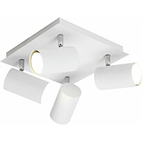 Kattospotti Trio Marley, 240x240x150 mm, 4-osainen valkoinen