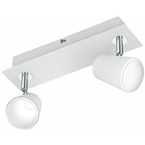LED-katto/seinäspotti Trio Narcos 95x285 mm, valkoinen