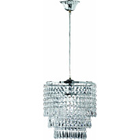 Kattokruunu Trio Orient, Ø 250x1600mm, kromi