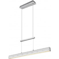 LED-riippuvalaisin Trio Paros, harjattu alumiini