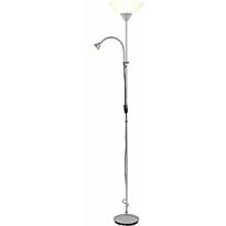 Lattiavalaisin Trio Erzwo 100/10W, IP20, Ø280x1800 mm, titaani uplighter