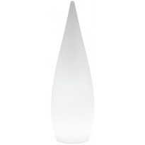LED-lattiavalaisin Trio Palmas, 80 cm, RGBW, 3000K, valkoinen + kaukosäädin