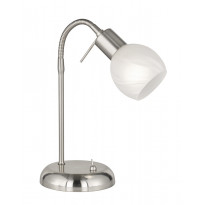 Pöytävalaisin Trio Antibes 400x130x280 mm alabaster