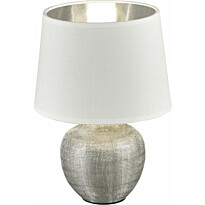 Pöytävalaisin Trio Luxor, Ø 180x260 mm, hopea