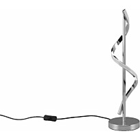 LED-pöytävalaisin Trio Isabel, kromi, 4000K