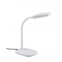 LED-pöytävalaisin Trio Boa 110x360 mm, valkoinen