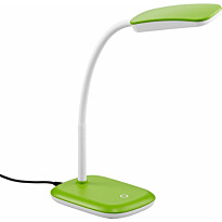 LED-pöytävalaisin Trio Boa 110x360 mm, vihreä