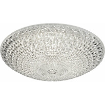 Pyöreä LED-kattoplafondi Trio Kuma, Ø40 cm, kirkas