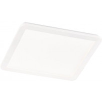 LED-plafondi Trio Camillus, 40x40 cm, valkoinen, IP44