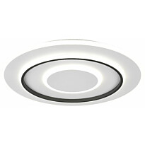 LED-kattovalaisin Trio Jora, 60cm, mattavalkoinen