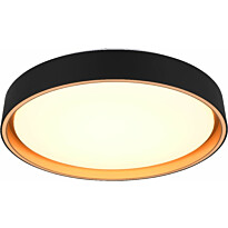 LED-kattovalaisin Trio Felis, 40cm, musta/kulta