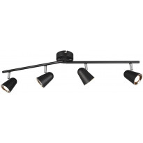 LED-spotti Trio Toulouse, 4-os., mattamusta