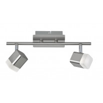 LED-kattospotti Trio Roubaix 145x340x90 mm harjattu teräs
