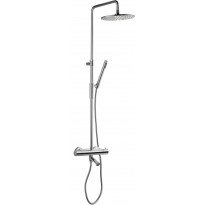 Sadesuihkusetti Tapwell TVM2200, termostaattihanalla, suihkupää ⌀250mm, juoksuputkella, kiiltävä kromi