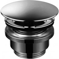 Pohjaventtiili Tapwell 68400, Black Chrome, ei suljettava