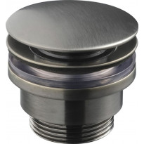 Pohjaventtiili Tapwell 74400, pop-up, Brushed Black Chrome