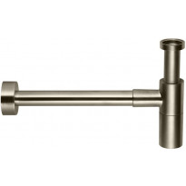 Vesilukko Tapwell XACC167, Brushed Nickel, seinäviemärille, säädettävä