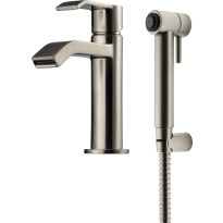 Pesuallashana Tapwell Vicco VIC069, käsisuihkulla, Brushed Nickel