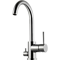 Keittiöhana Tapwell EVO184 Chrome, pesukoneventtiilillä, kromi