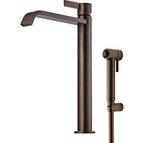 Pesuallashana Tapwell ARM089 Bidé Bronze, korkea malli, bideesuihkulla, pronssi
