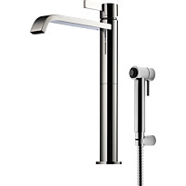 Pesuallashana Tapwell ARM089 Bidé Chrome, korkea malli, bideesuihkulla, kromi