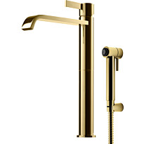 Pesuallashana Tapwell ARM089 Bidé Honey Gold, korkea malli, bideesuihkulla, hunajakulta