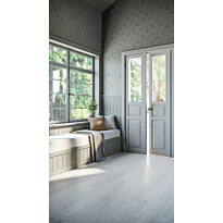 Vinyylilankku Tarkett iD Click Ultimate 55 Scandinavian Oak Medium Grey, integroitu askeläänieriste