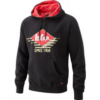 Collegehuppari Lee Cooper Workwear LCSWT114, musta/punainen