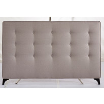Sängynpääty Chic Home, eri kokoja, kangasverhoilu, beige