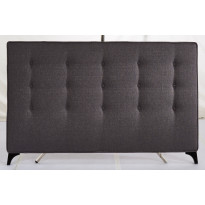Sängynpääty Chic Home, eri kokoja, kangasverhoilu, tummanharmaa