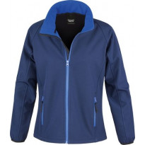 Naisten Core softshell-takki Result, tummansininen/sininen