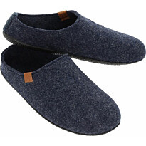 Villapistokkaat kumipohjalla Wildstep Wool, navy