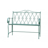 Puutarhapenkki Chic Garden Ruudut, 94x106x55,5cm, vihreä