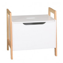 Lasten lelulaatikko Judy Wild Kid&#039;s Spirit, 46x49x38cm, valkoinen/beige