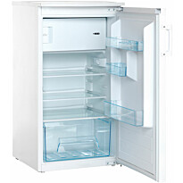 Jääkaappi pakastelokerolla UNIT, URF-122, oikea, valkoinen