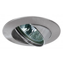 LED-alasvalo Paulmann Premium Line 50W Ø 83 mm harjattu teräs