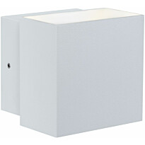 LED-ulkoseinävalaisin Paulmann Cybo Square, IP65, 10x10cm, 2700K, eri värejä