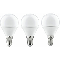 LED-lamppu Paulmann Drop, E14, 250lm, 3.5W, 2700K, opaali, 3kpl