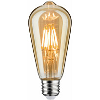 LED-filamenttilamppu Paulmann Corn Rustika, E27, 480lm, 6W, 1700K, himmennettävä, kulta
