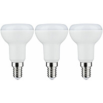 LED-kohdelamppu Paulmann Reflector, R50, E14, 450lm, 5.5W, 2700K, opaali, 3kpl